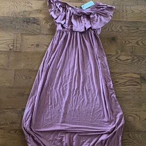Long Maternity Dress